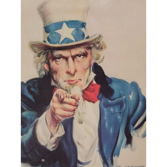 Uncle Sam US Army Recruiting Poster December 1983 I Want You For US Army 14"x11" - Picture 14 of 14